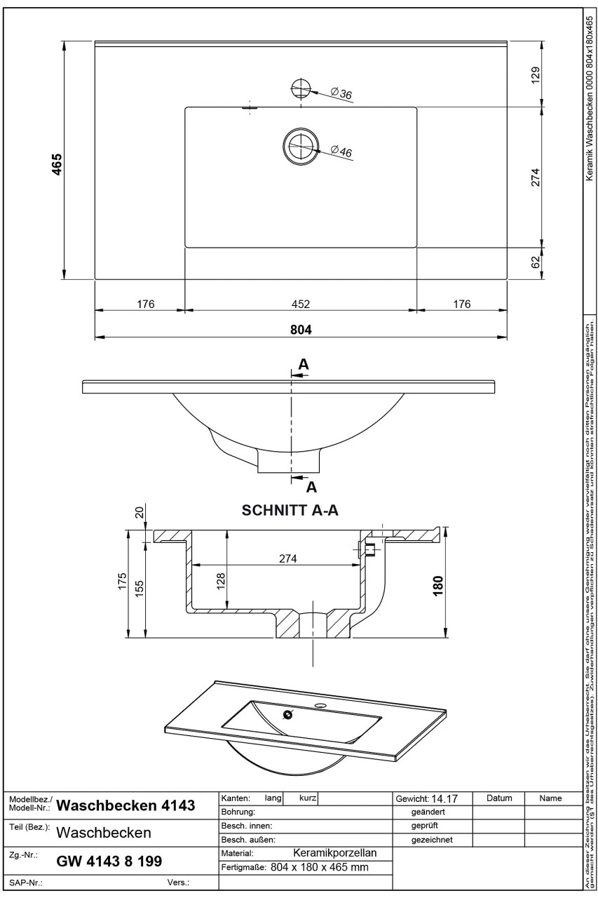 Waschbeckenunterschrank VASIO 7 Waschbeckenunterschrank VASIO – Bild 7