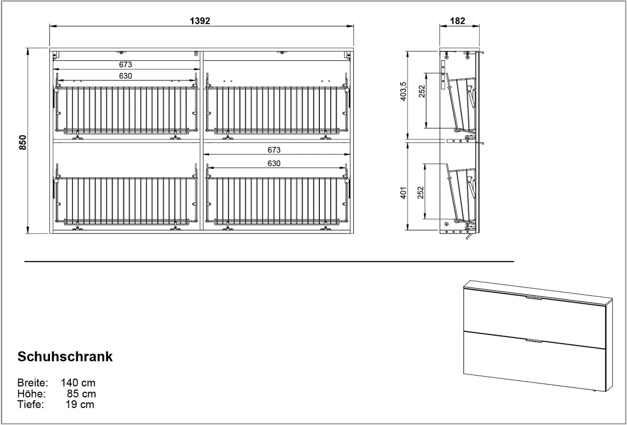 Garderobe VALEGA 3 Garderobe VALEGA – Bild 3