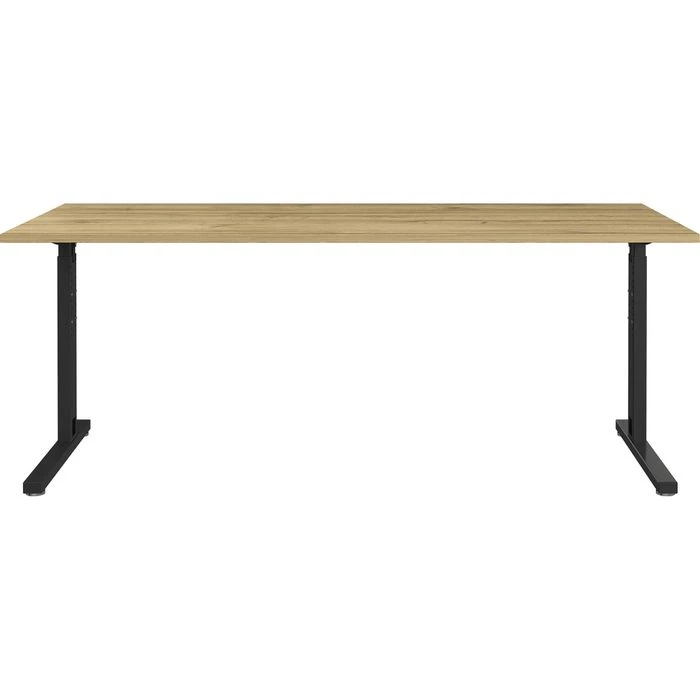 Germania Schreibtisch Profi 2.0, 4253-582, Höhenverstellbar, 180 X 70-80 X 80 Cm, Eiche 3 Germania Schreibtisch Profi 2.0, 4253-582, Höhenverstellbar, 180 X 70-80 X 80 Cm, Eiche – Bild 3