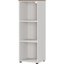 Germania Aktenregal Ancona 4218, 3 Ordnerhöhen, 41 X 120 X 40cm, Kaschmir