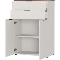 Germania Kommode Ancona, Kaschmir, Mit Türen Und Schubladen, Maße: 81 X 120cm