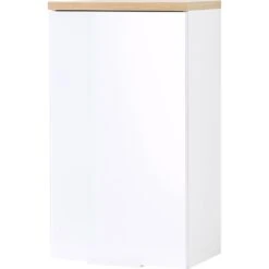 GERMANIA Hängeschrank »Pescara«, Front Mit Glasauflage