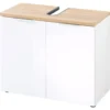 GERMANIA Waschbeckenunterschrank »Pescara«, Front Mit Glasauflage -Segmueller Verkäufe 6dadbb939fad349a610223eaeabd5d6e