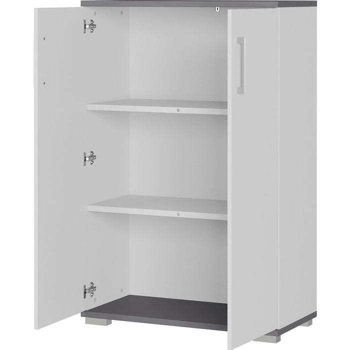 Germania Aktenschrank Profi 2.0, 4247-588 Aus Holz, 80 X 123 X 40cm, Lichtgrau 3 Germania Aktenschrank Profi 2.0, 4247-588 Aus Holz, 80 X 123 X 40cm, Lichtgrau – Bild 3