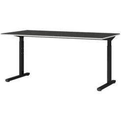 Germania Schreibtisch Pasadena, 4252-613, Höhenverstellbar, 160 X 70-80 X 80 Cm, Graphit