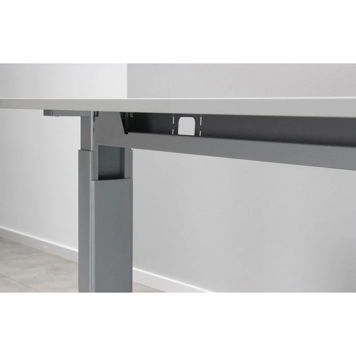 Germania Schreibtisch Agenda, 4240-583, Höhenverstellbar, 160 X 68-88 X 80 Cm, Lichtgrau 6 Germania Schreibtisch Agenda, 4240-583, Höhenverstellbar, 160 X 68-88 X 80 Cm, Lichtgrau – Bild 6