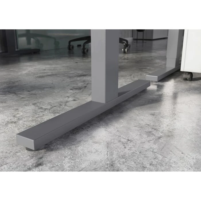 Germania Schreibtisch Agenda, 4244-583, Lichtgrau, Elektrisch Höhenverstellbar, 180 X 73-120 X 80cm 7 Germania Schreibtisch Agenda, 4244-583, Lichtgrau, Elektrisch Höhenverstellbar, 180 X 73-120 X 80cm – Bild 7