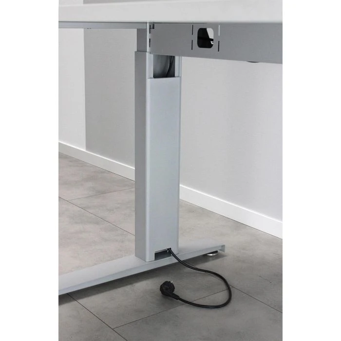 Germania Schreibtisch Agenda, 8513-582, Lichtgrau, 160 X 67-87 X 193cm, L-Form 4 Germania Schreibtisch Agenda, 8513-582, Lichtgrau, 160 X 67-87 X 193cm, L-Form – Bild 4