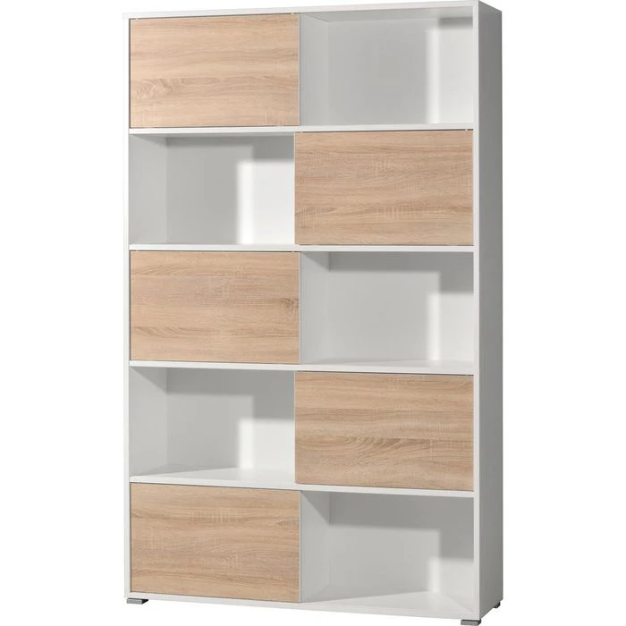 Germania Büromöbel-Set Slide, Weiß, 3-teilig, Schreibtischkombination, Regal 4 Germania Büromöbel-Set Slide, Weiß, 3-teilig, Schreibtischkombination, Regal – Bild 4